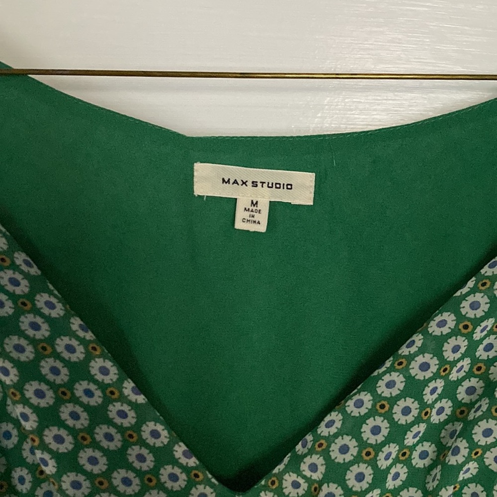 Green MaxStudio Midi dress - Picture 2 of 5